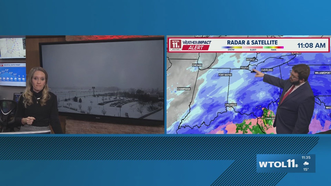 WTOL 11 Weather Impact Alert Days: Breaking down Sunday's winter storm ...