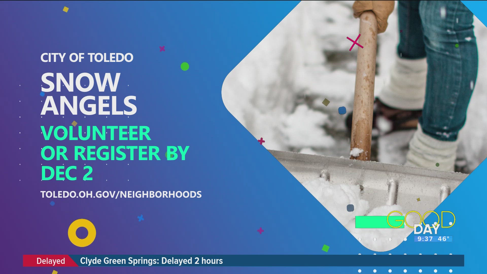 City of Toledo disability manager Valerie Fatica talks how to volunteer for the city's Snow Angels program, and how to receive its benefits.