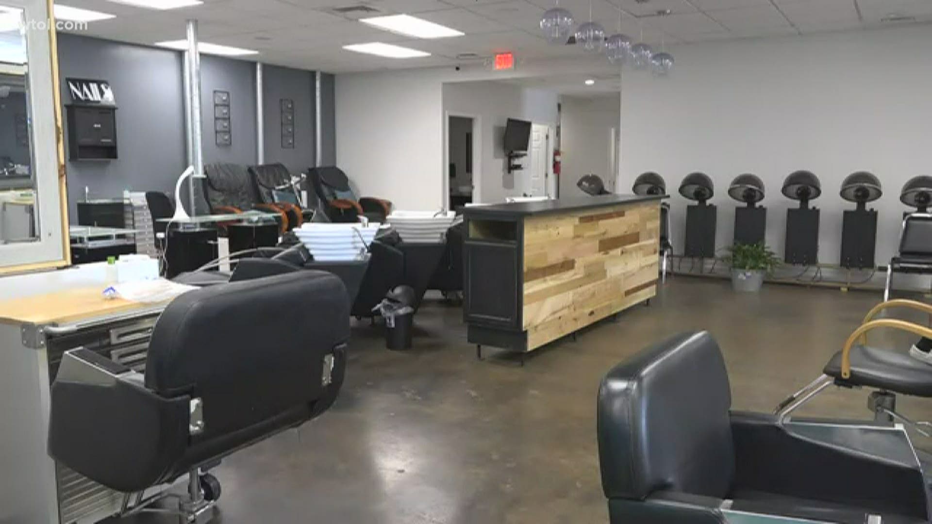 Studio 3•2• NINE Salon Suites & Spa says it's employees and clients believe it's an essential business because it brings normalcy to their lives.