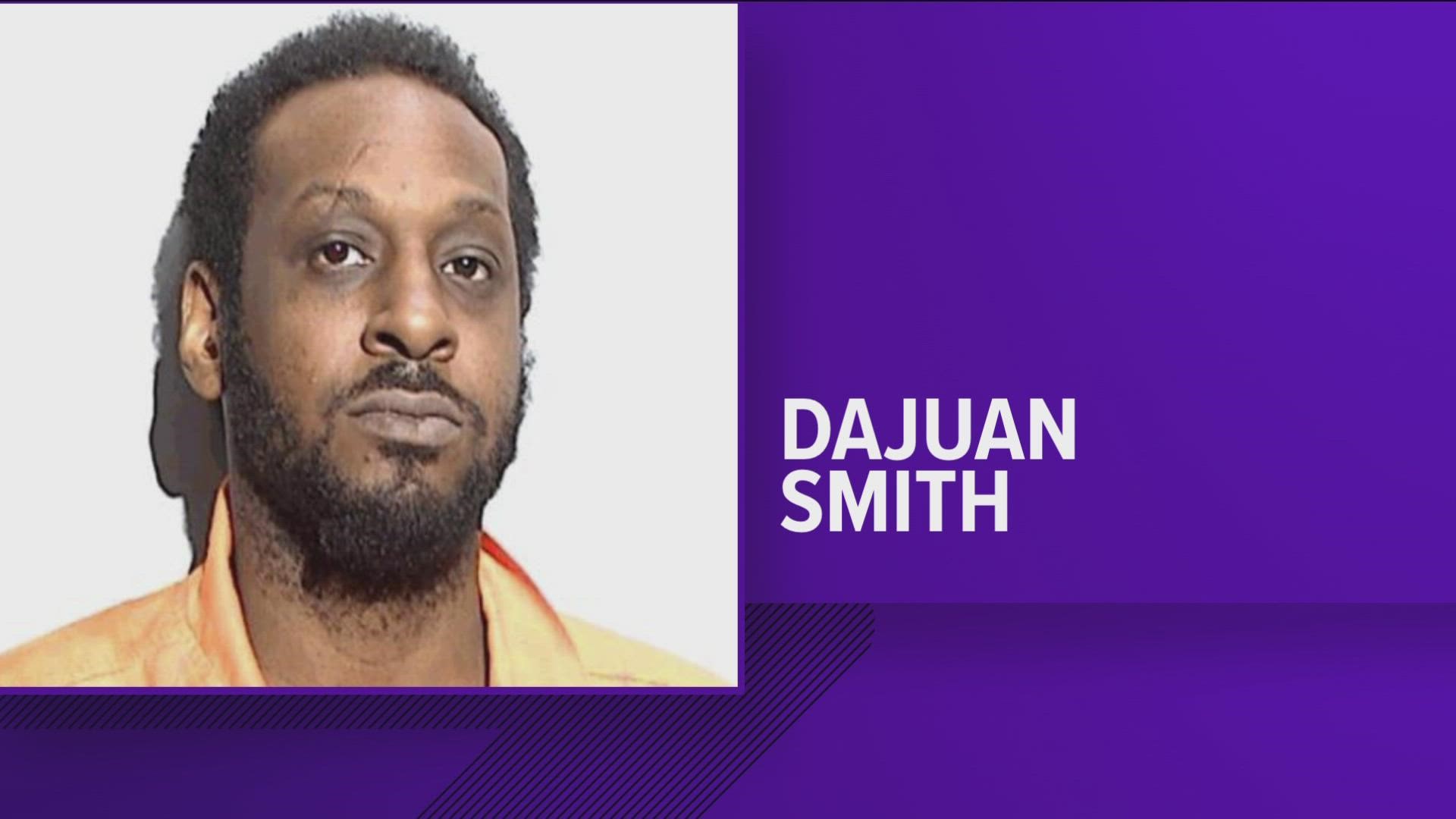 Dajuan Smith, charged with attempt to commit murder, withdrew his previous plea of not guilty. Smith allegedly shot his girlfriend and evaded arrest in March.