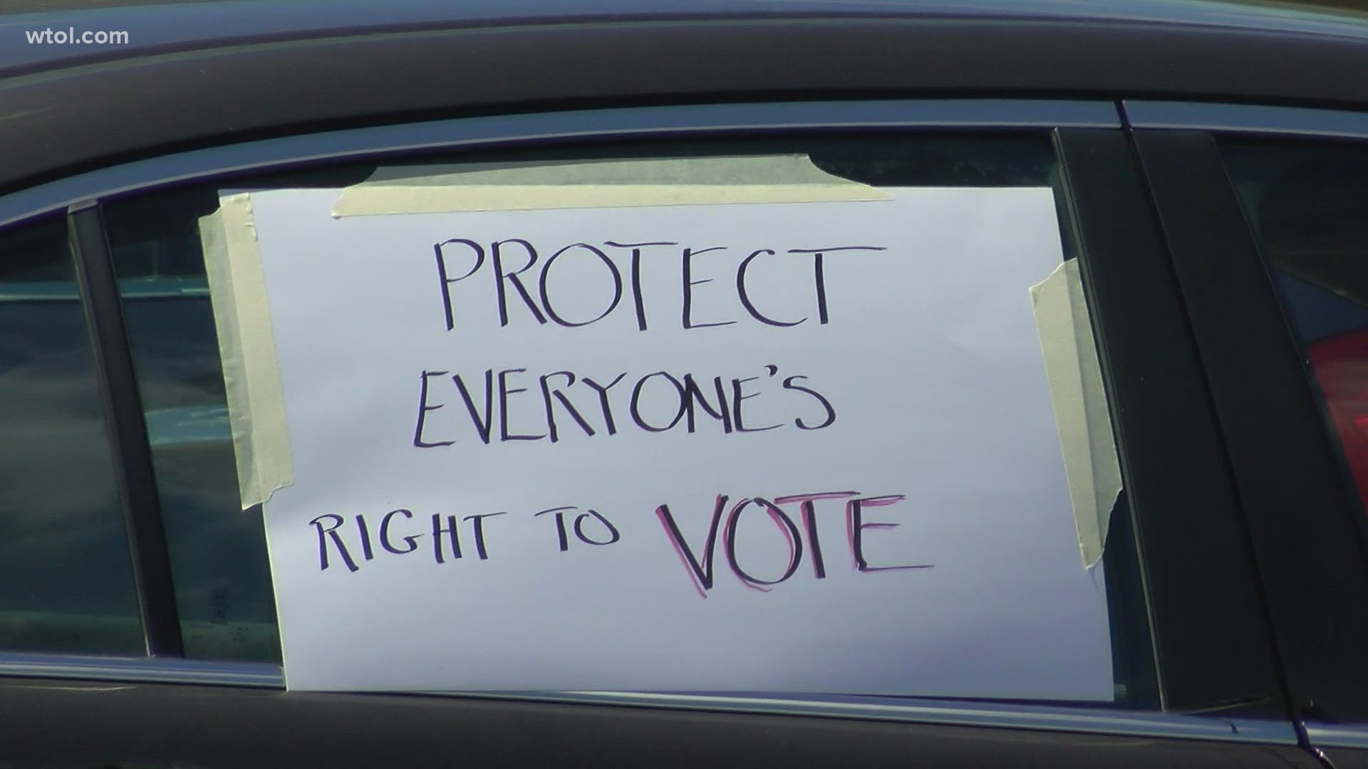 The effort was part of a nationwide effort to promote voting rights. Some local state representatives also came out against H.B. 294, which overhauls voting in Ohio.