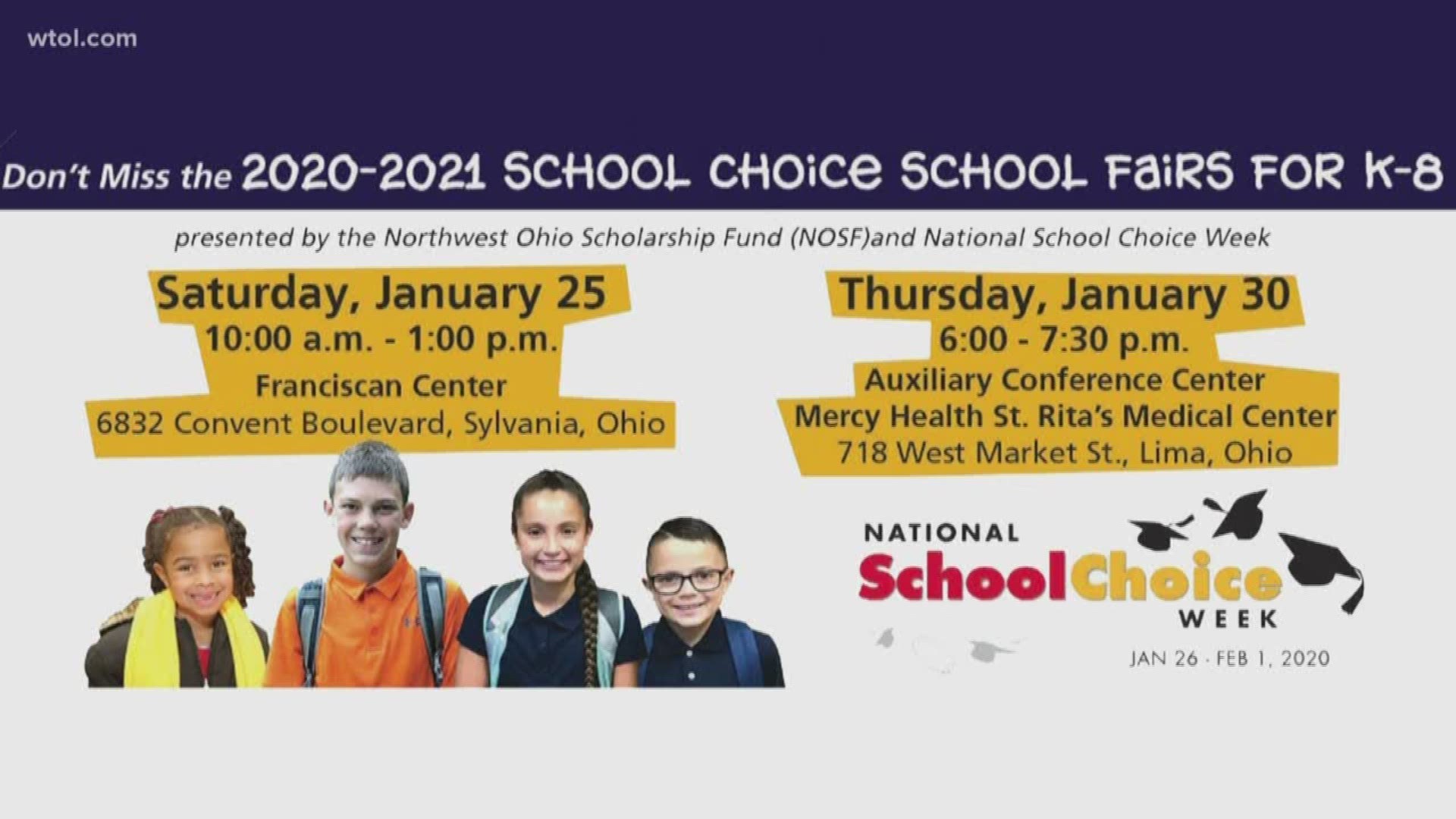 Parents now have lots of choices when it comes to choosing a school for their children. Next week is School Choice Week; here's more on education options!