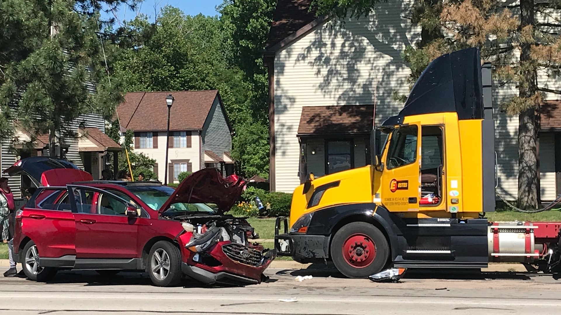 Crash at HollandSylvania Road
