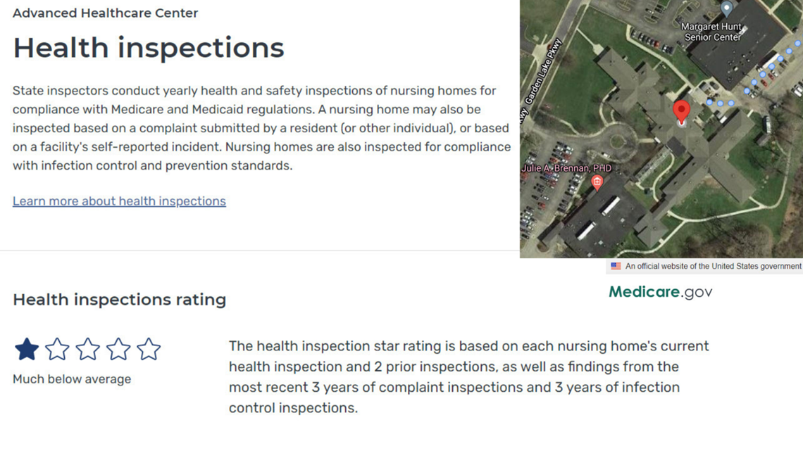 medicare. gov nursing home compare