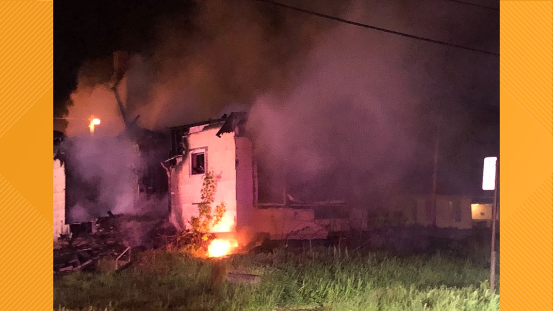 Only one house left on north Toledo block after vacant house fire ...