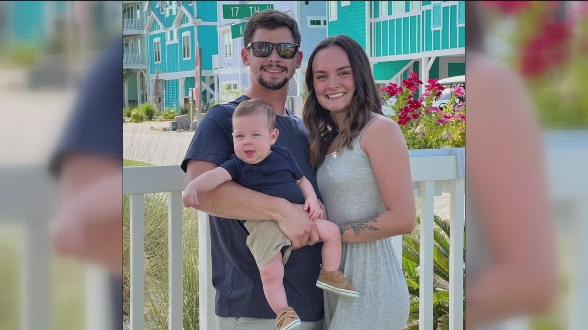 Jacob Hahn and Savannah Harding were killed in a car crash on U.S. 20 on Saturday. The community has responded by rallying around their son, 9-month-old Beckett.