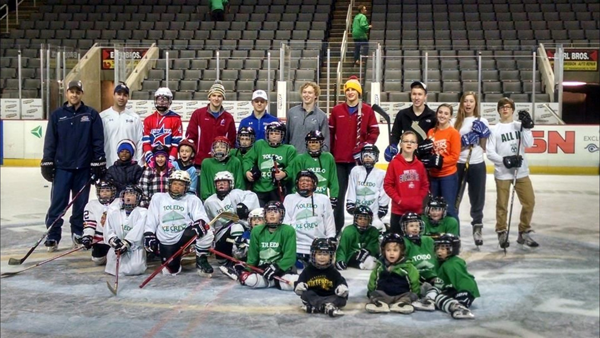 Toledo youth hockey league gives kids a chance to take to the ice