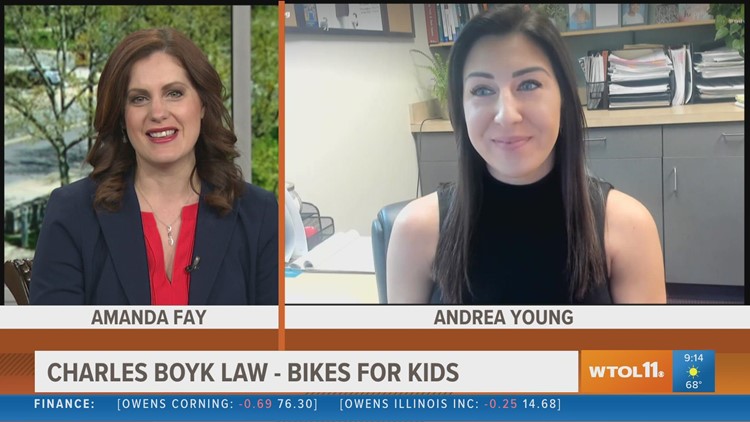 Charles Boyk Law Bikes for Kids program | Your Day