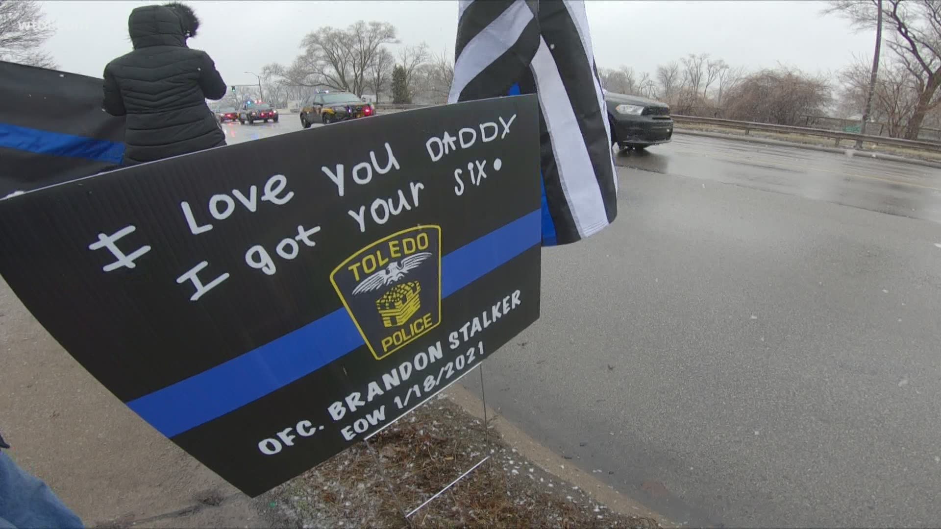 On Jan. 26, 2021, TPD Officer Brandon Stalker was laid to rest. It was a day of mourning, and remembrance, that united the community across our area.