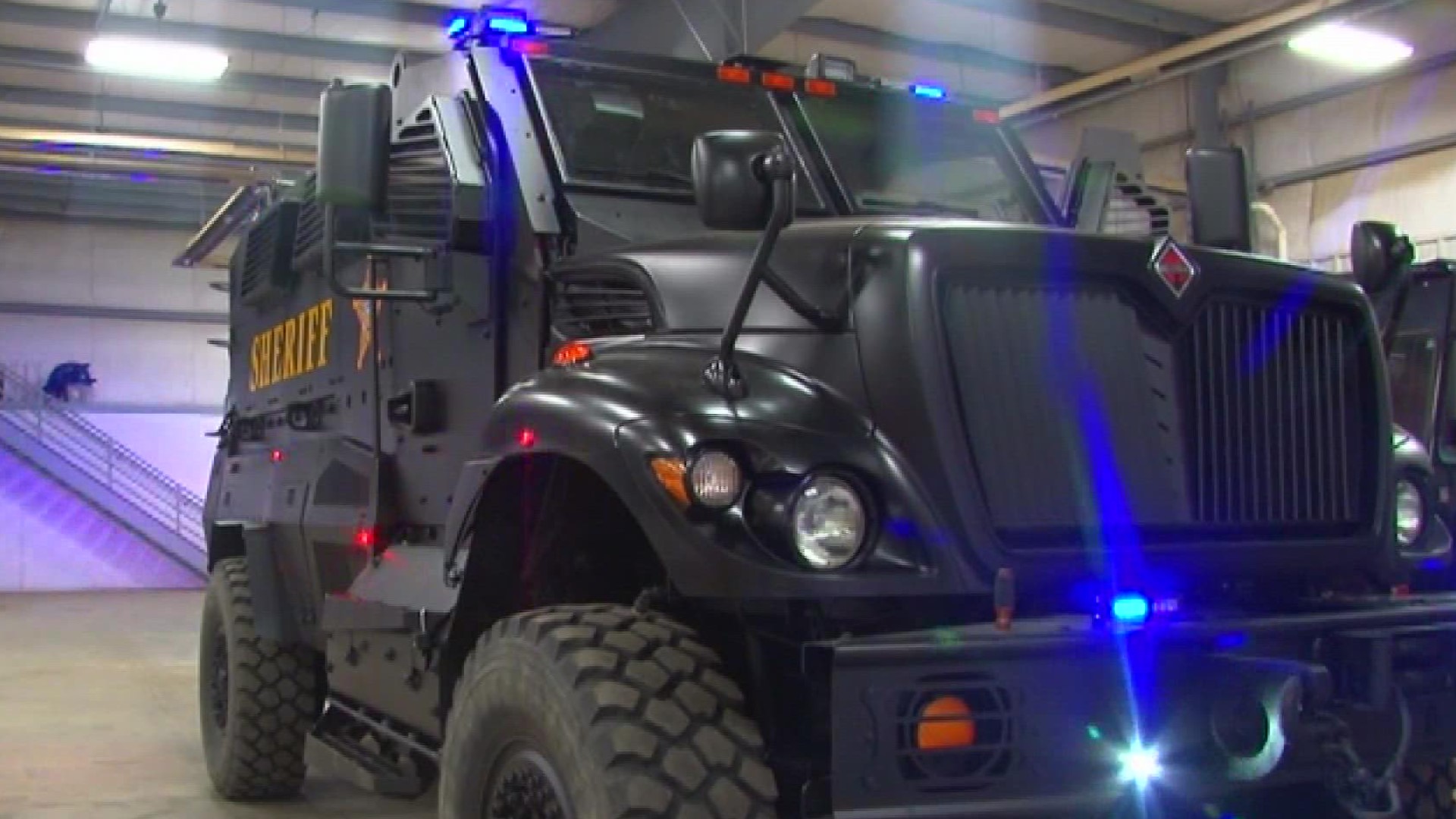 The MRAP is used in combat zones by military personnel. The Toledo Police Department wants to use it to render care during mass shootings and standoff situations.