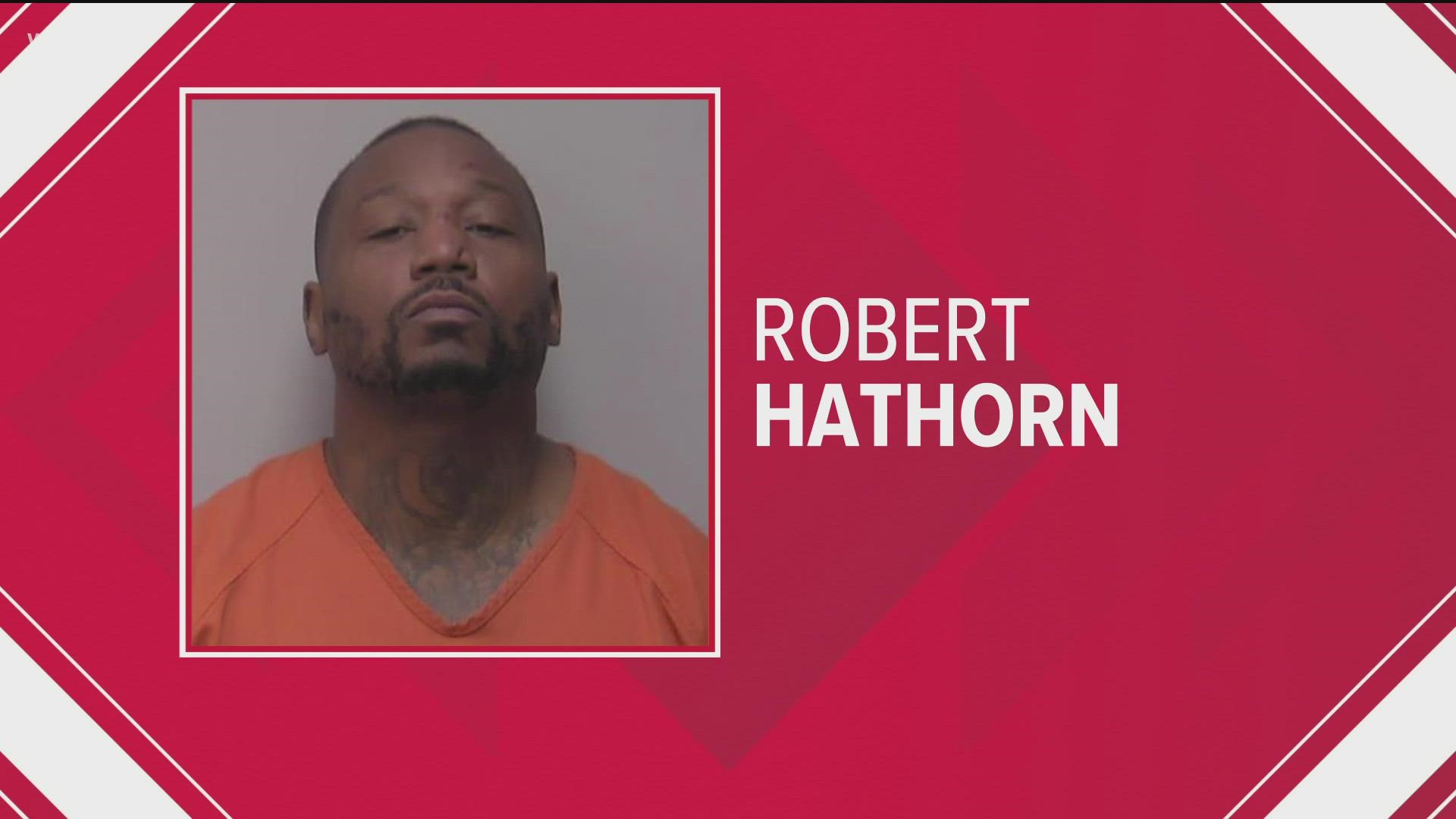 Robert Hathorn is being held without bail in Hancock County. One witness recalls watching a mass of law enforcement apprehend the fugitive near Findlay.
