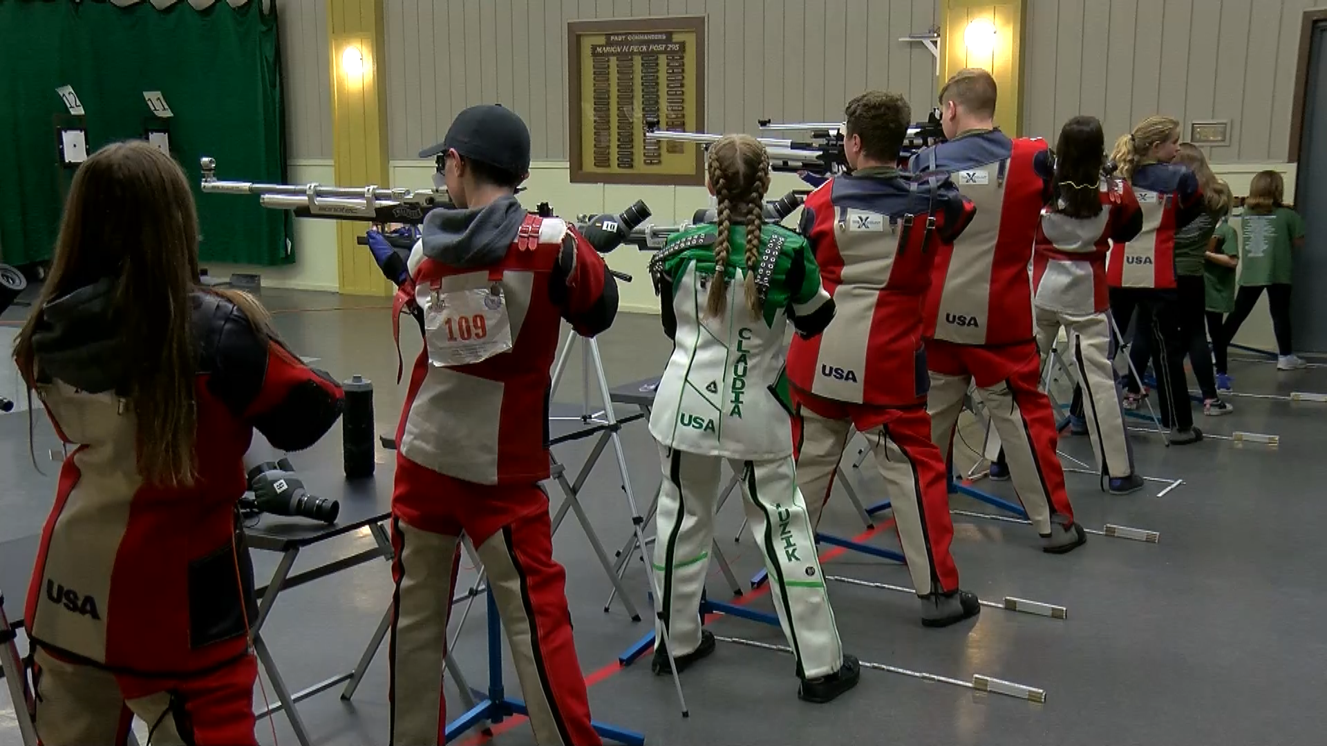 The Green Springs American Legion is home to this youth marksmanship team.