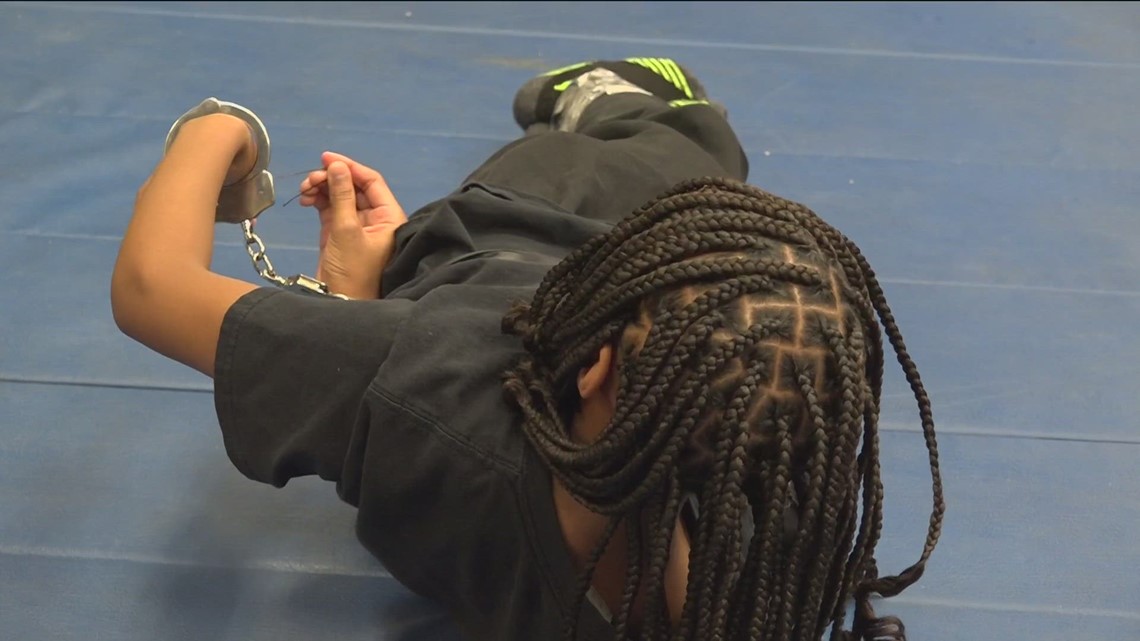 Kids take self-preservation classes at Frederick Douglass Community Center