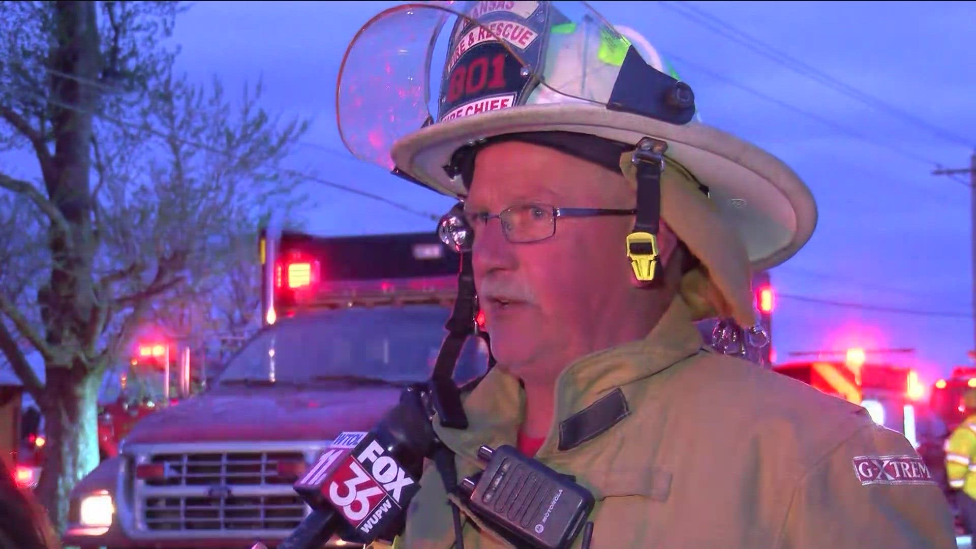 Zeinab Cheaib is on scene and spoke with the Kansas Fire & Rescue chief.