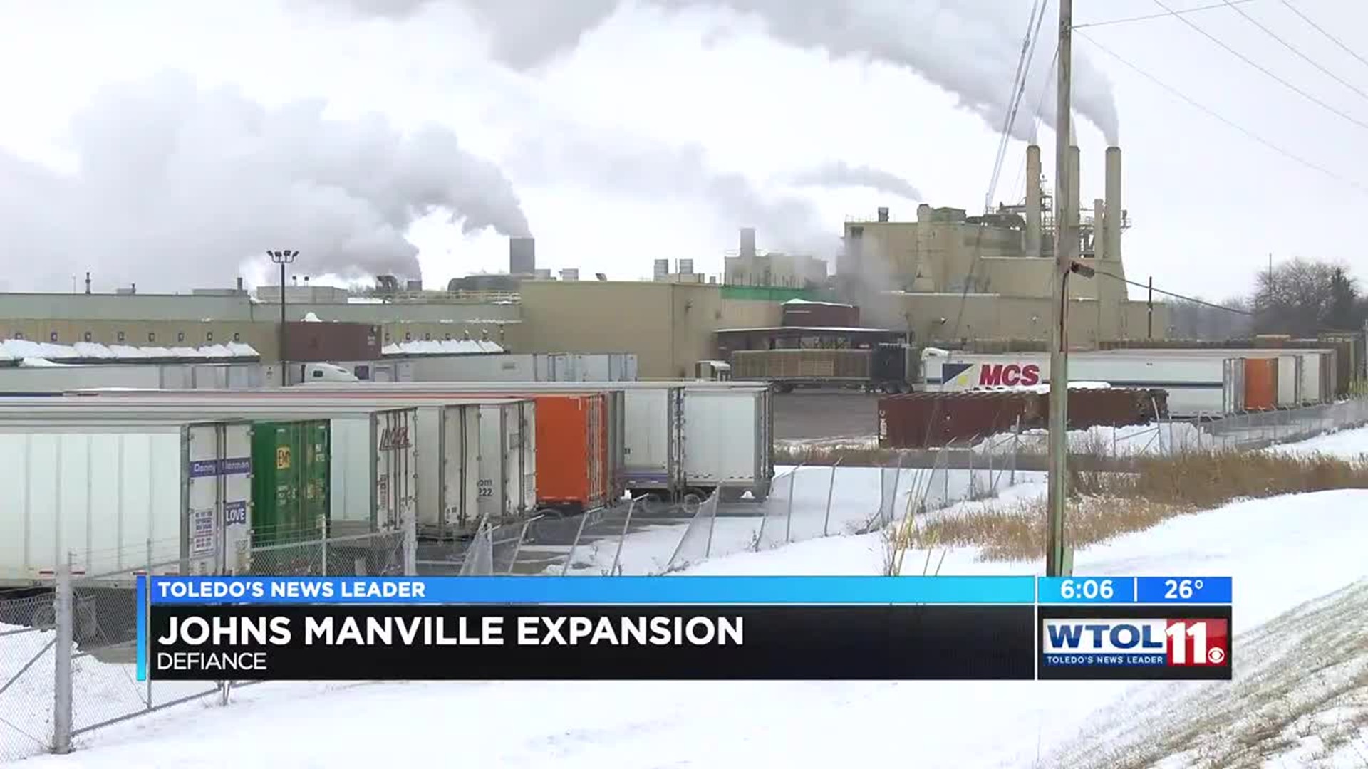 $50M expansion at Johns Manville plant in Defiance announced