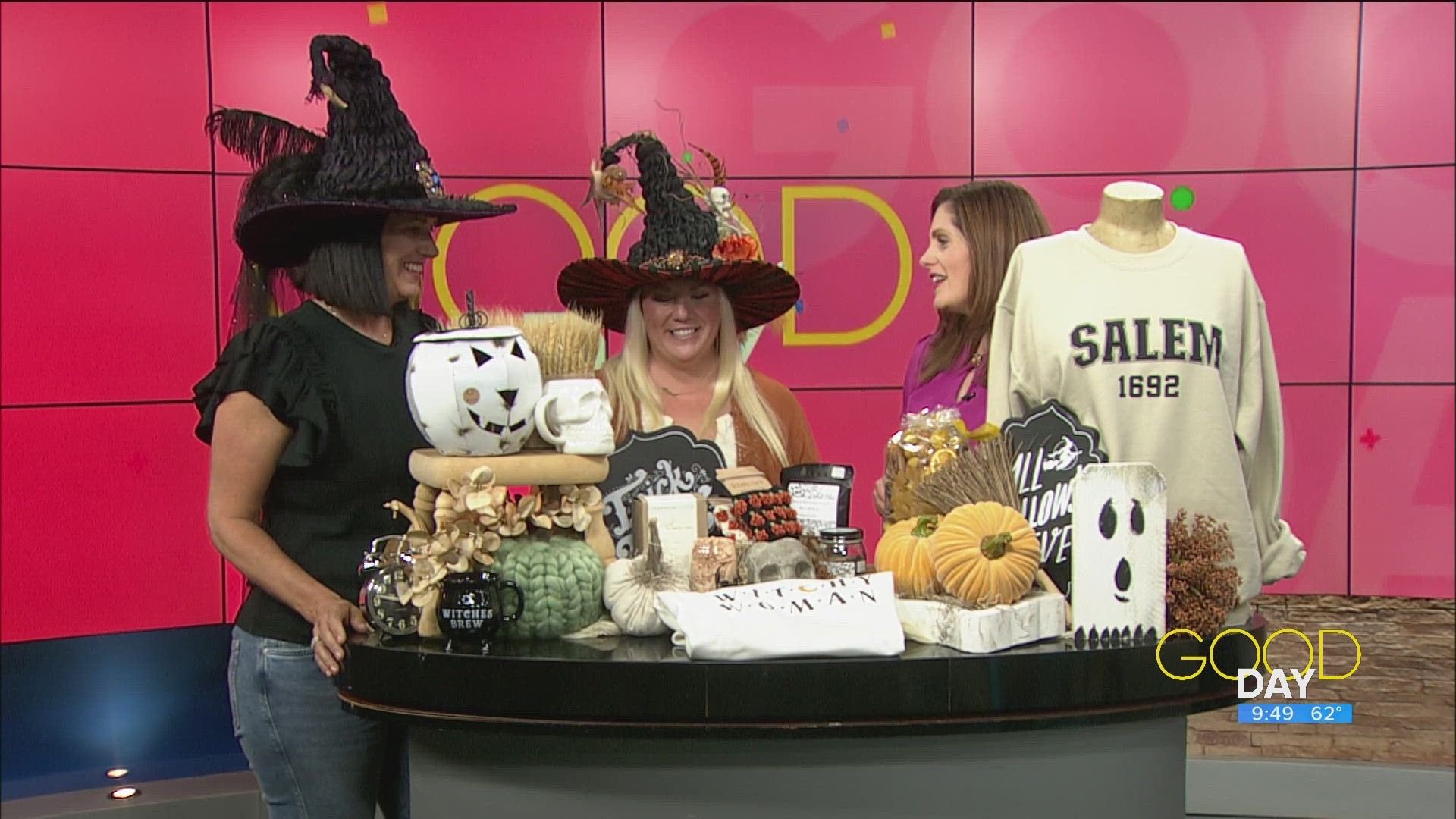Rina Belanger and Angela Guzzardo talk the Vintage Market 'Wicked Pickin'' event where you can get plenty of fall decorations.