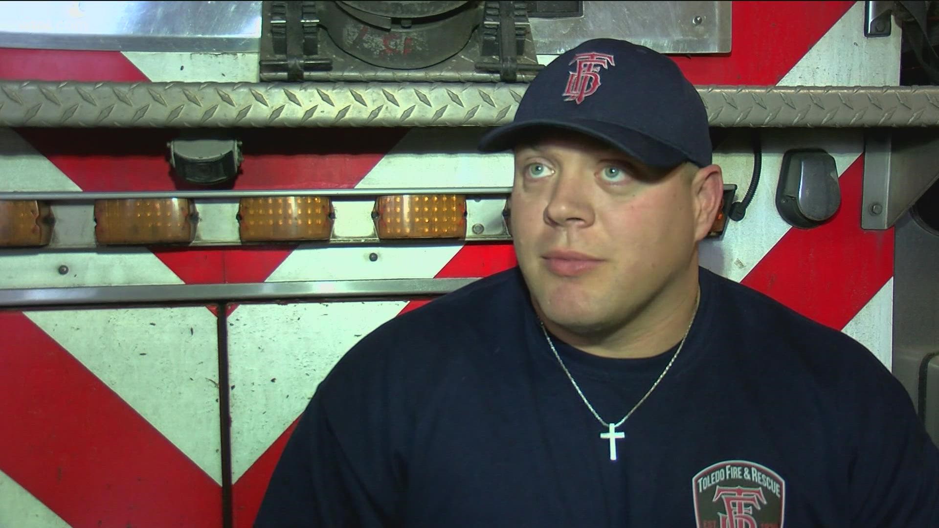 Meet Marcus Waugh, the TFRD EMT-firefighter who placed among the top three in the World's Strongest Firefighter competition during the Arnold in Columbus.