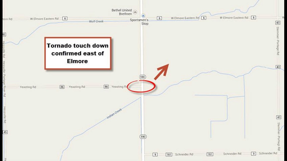 National Weather Service: 4 tornados touched down in northwest Ohio ...