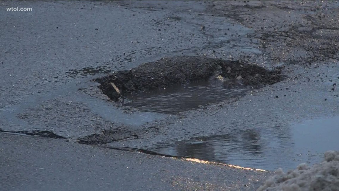 Science of a pothole: Temperature swings result in crater-covered roads, drivers urged to report issues