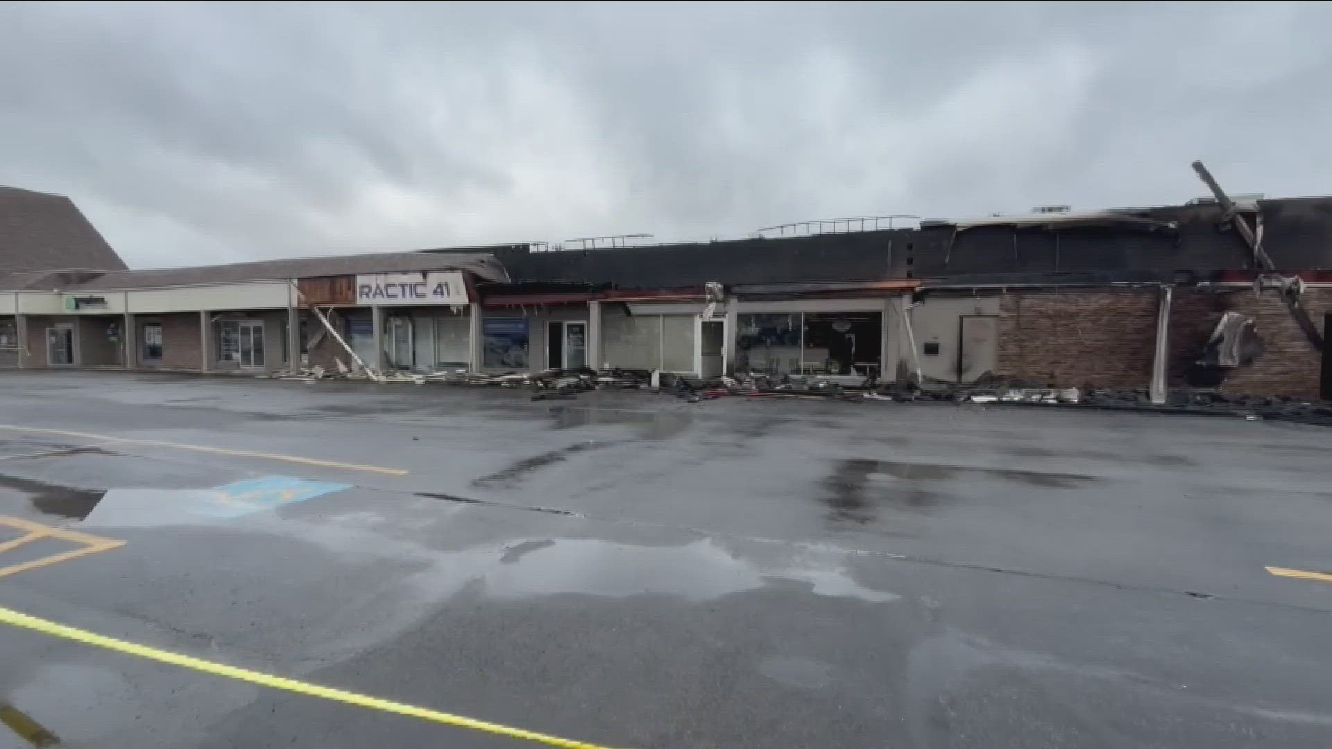 Several other businesses were damaged in the south Toledo fire.