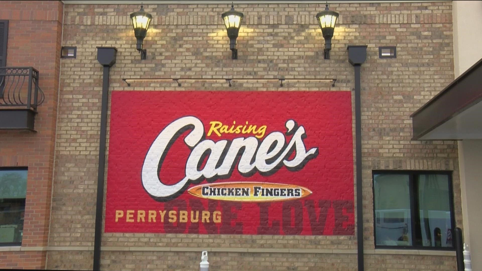 Raising Cane's opens in Perrysburg