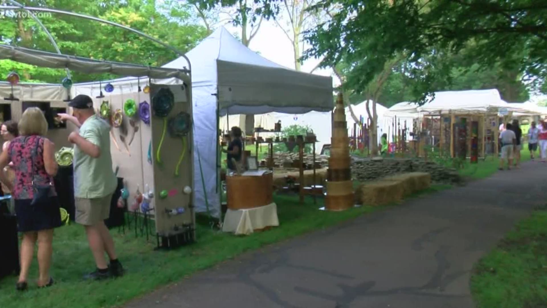 For 54 years, people have been enjoying Ohio's oldest outdoor juried art festival.