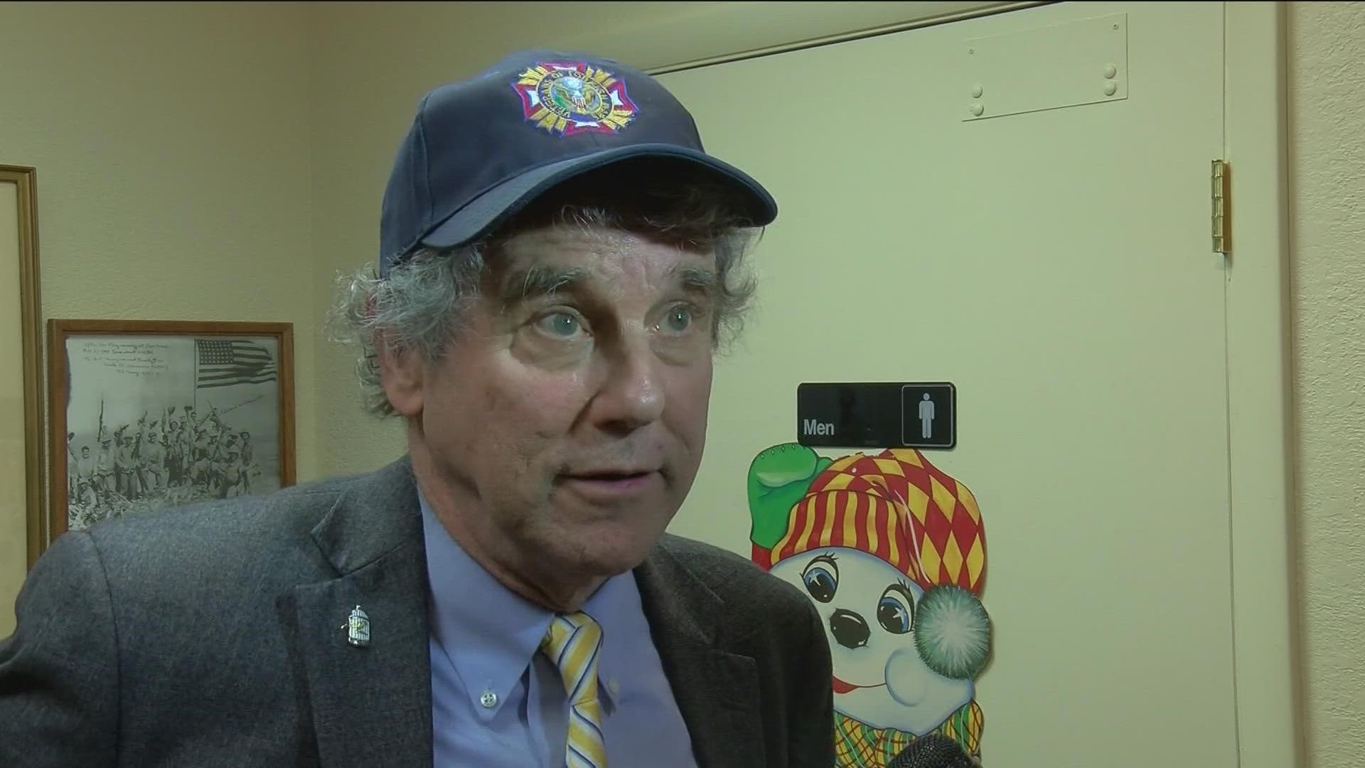 After Sen. Sherrod Brown, D-Ohio, spoke to veterans Thursday in Toledo, WTOL 11 asked for his thoughts on the state of the still-unresolved U.S. House speaker vote.