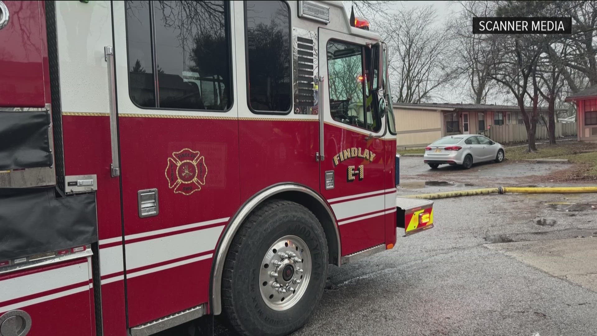 The fire, at the Bent Tree Apartment complex happened on Sunday afternoon. The Ohio Fire Marshall's Office is investigating.