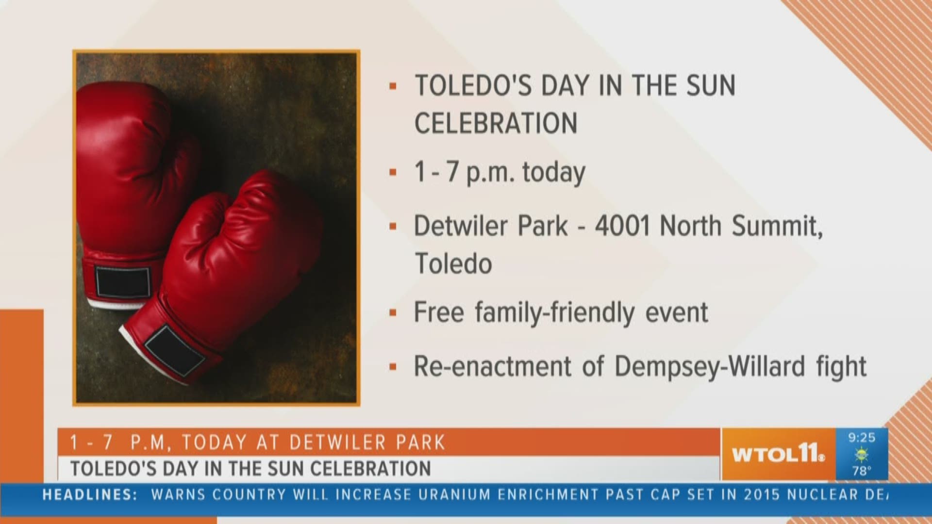 100 years ago, the Willard vs. Dempsey boxing match put Toledo in the international spotlight. Mayor Wade Kapszukiewicz invites you to celebrate the anniversary.