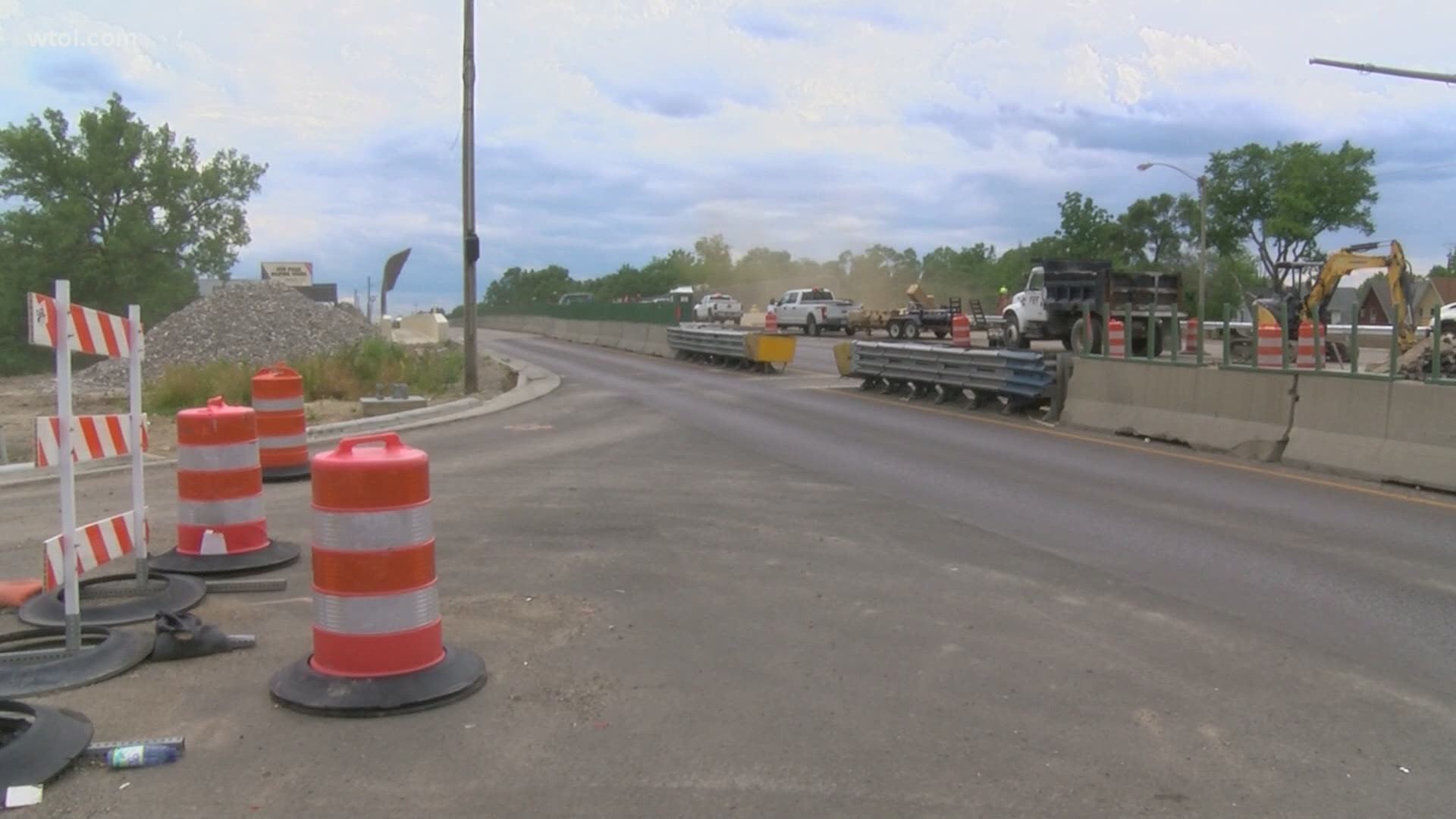 The I-75 mega-project near downtown Toledo is almost complete, but its progress may cause a headache on your commute.