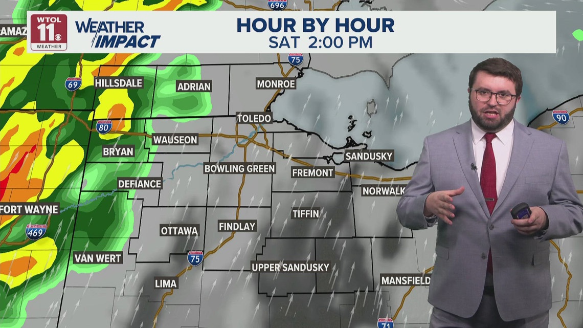 Storm risk for some areas Saturday afternoon | WTOL 11 Weather | wtol.com