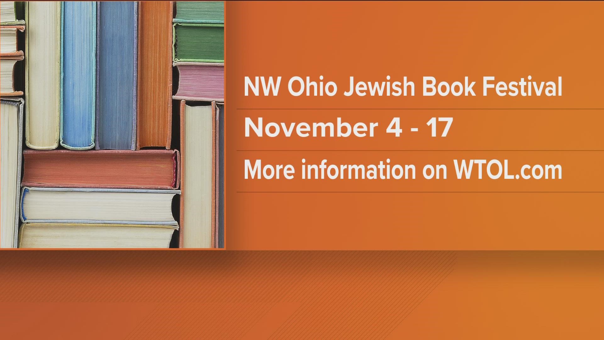 From Nov. 4-17, you'll get the chance to participate in activities, food demonstrations, discussions and more as you hear from compelling Jewish authors.