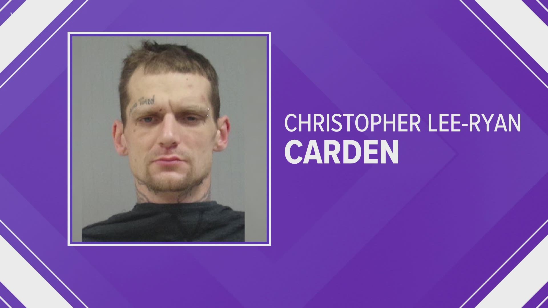 Christopher Lee-Ryan Carden is accused of killing two men on Jan. 15, before allegedly stealing a car to flee from police.