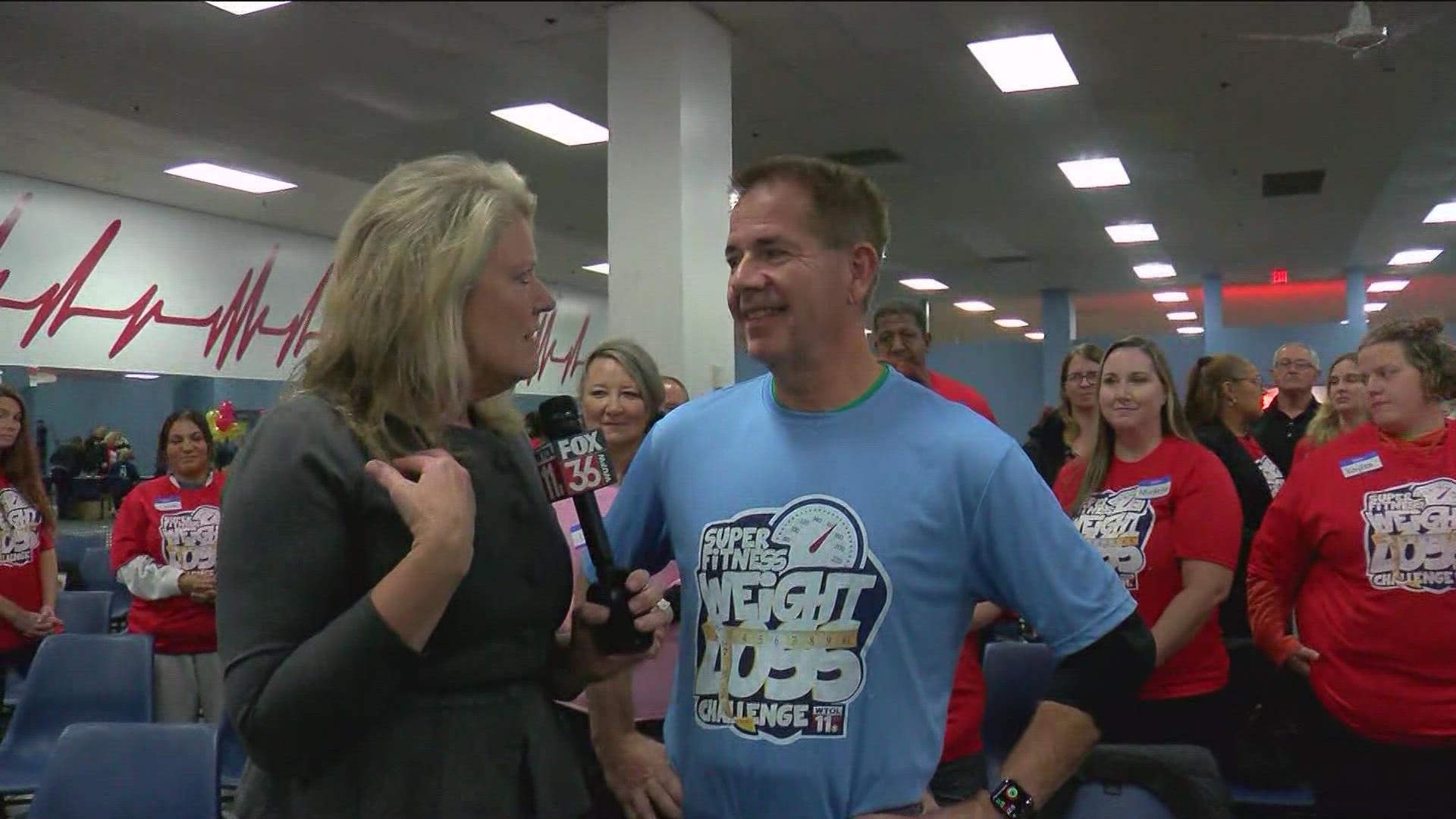 It's time to kick off another year of the Super Fitness Weight Loss Challenge! The party is on and begins with last year's champ Darryll Blausey offering advice.