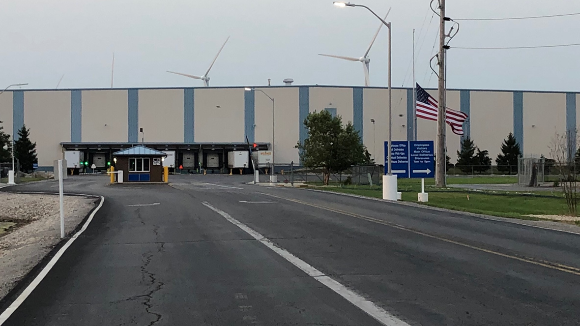 Why were there so many police at the Ball Metal building Sunday?