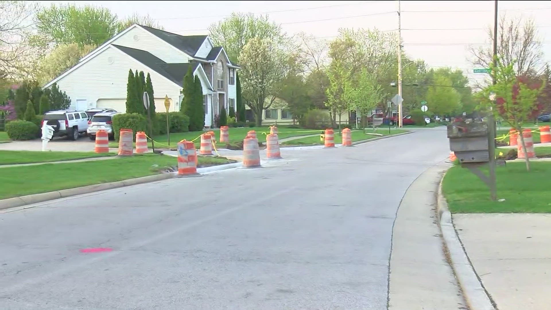 Zeinab Cheaib is in Bowling Green where construction work has already started to begin.