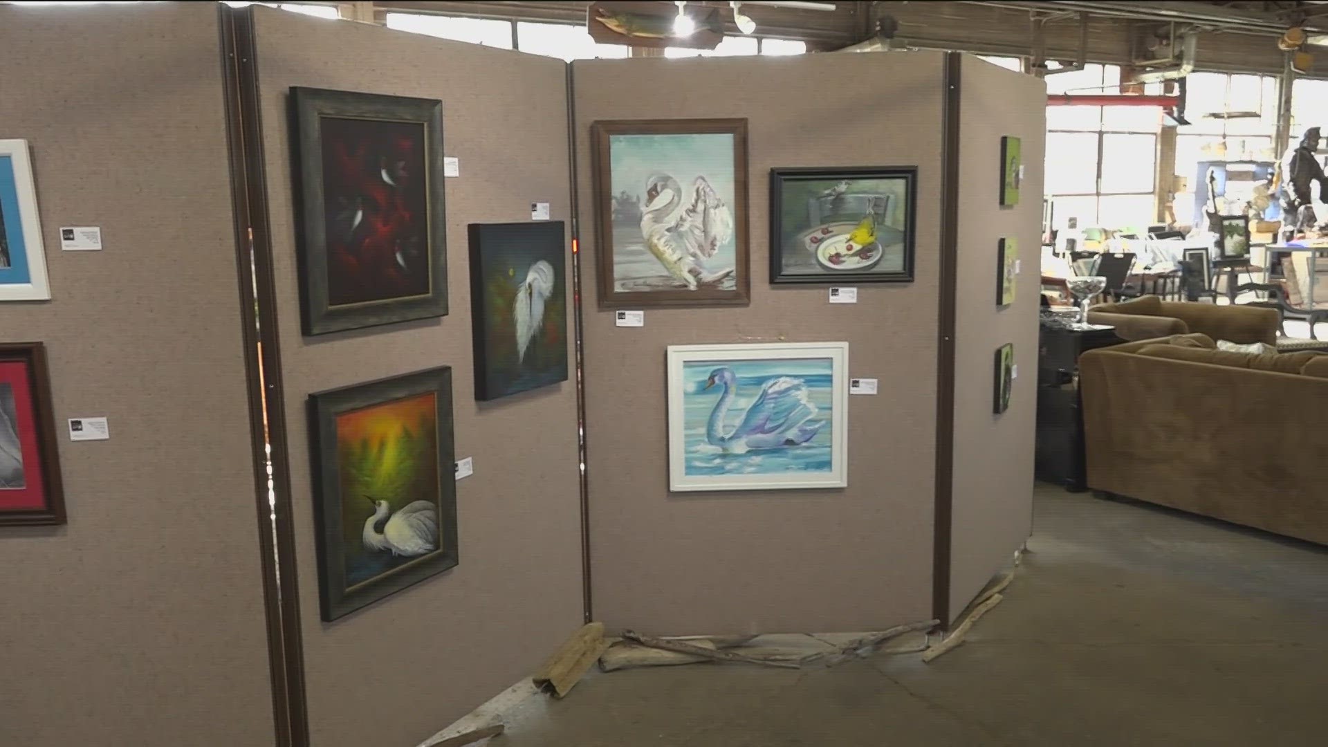 The Port Clinton exhibit celebrates both birds and artists.
