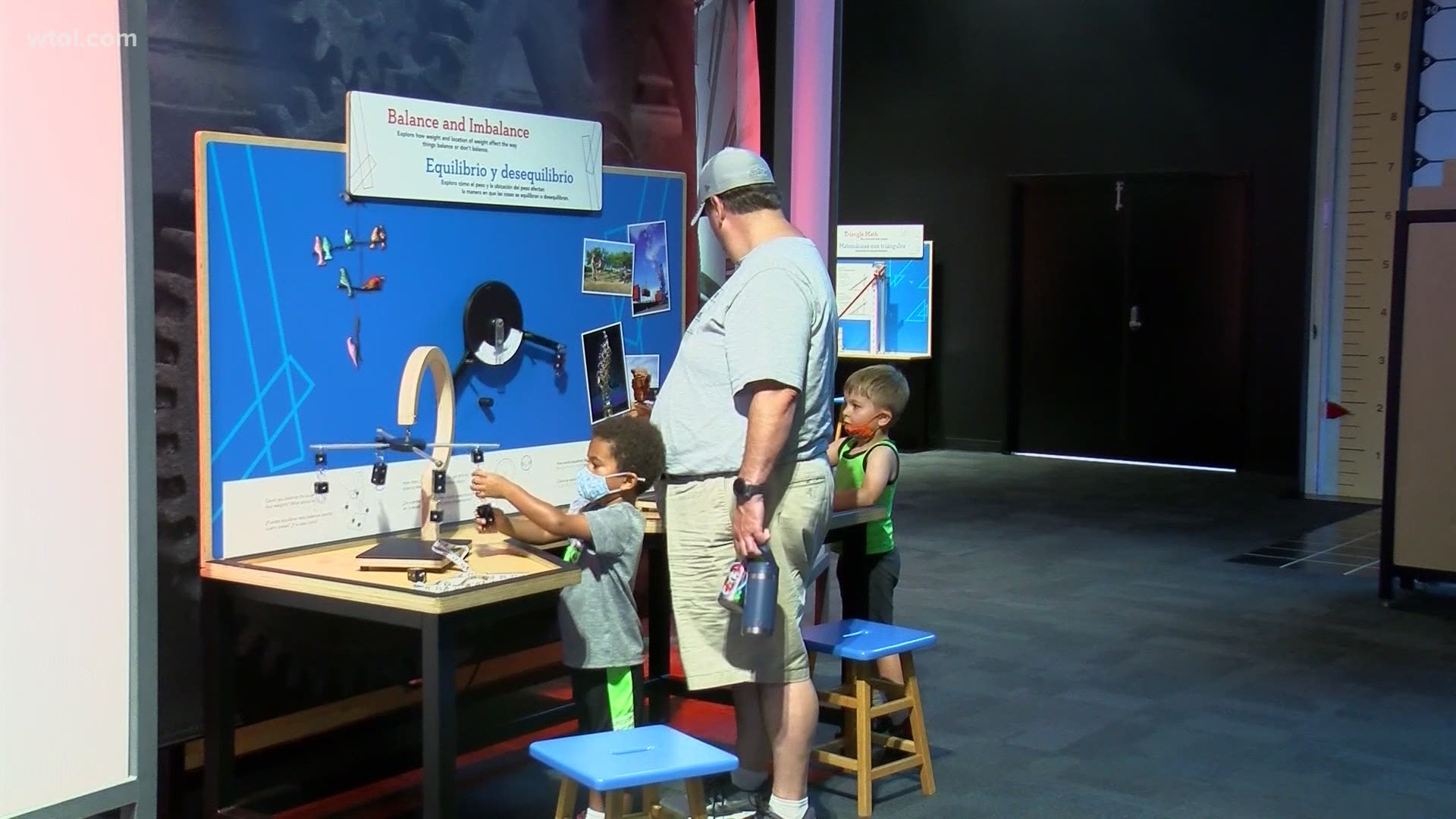Hands-on activities for all ages are designed to make experimenting with concepts memorable and fun. The exhibit runs through the rest of the year.