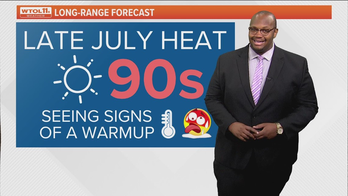 WTOL 11 Weather: Humidity levels drop with temperatures in lower 80s ...