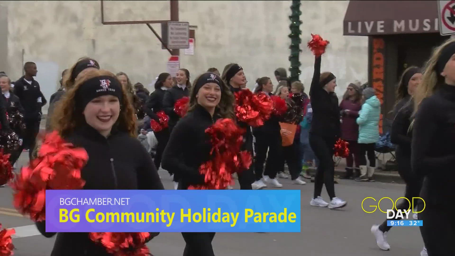 Mary Hinkelman and Rachael London talk the BG Community Holiday Parade.