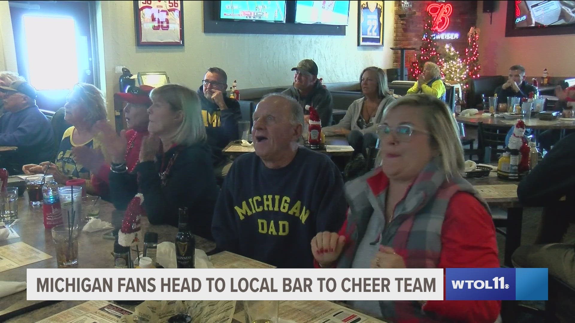 WTOL 11 caught up with fans of the Buckeyes and Wolverines on Saturday morning as they psyched up for the big game.