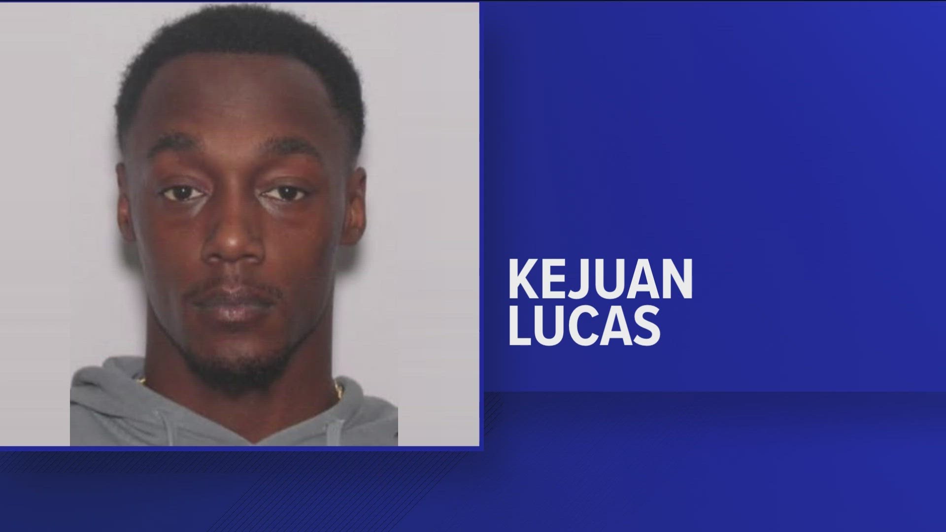 Kejuan Lucas, 22, is wanted by Toledo police. He was indicted in July for felonious assault following a shooting at a Whitmer High School football game Oct. 7, 2022.