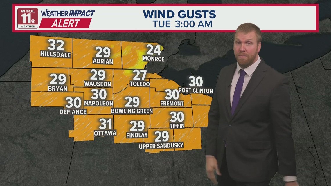 Snow ends, but bitterly cold temperatures and wind stays | WTOL 11 ...