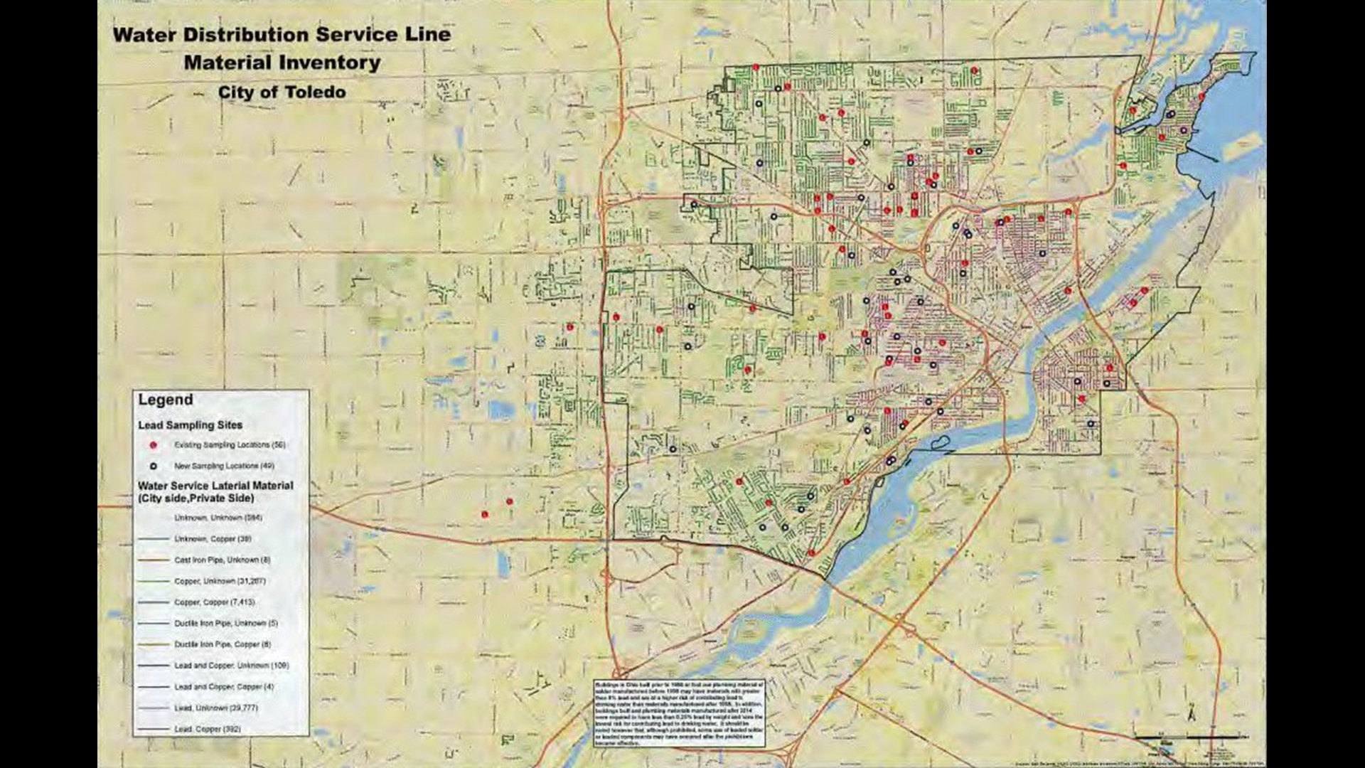 Toledo's water treatment plant administrator discusses lead map