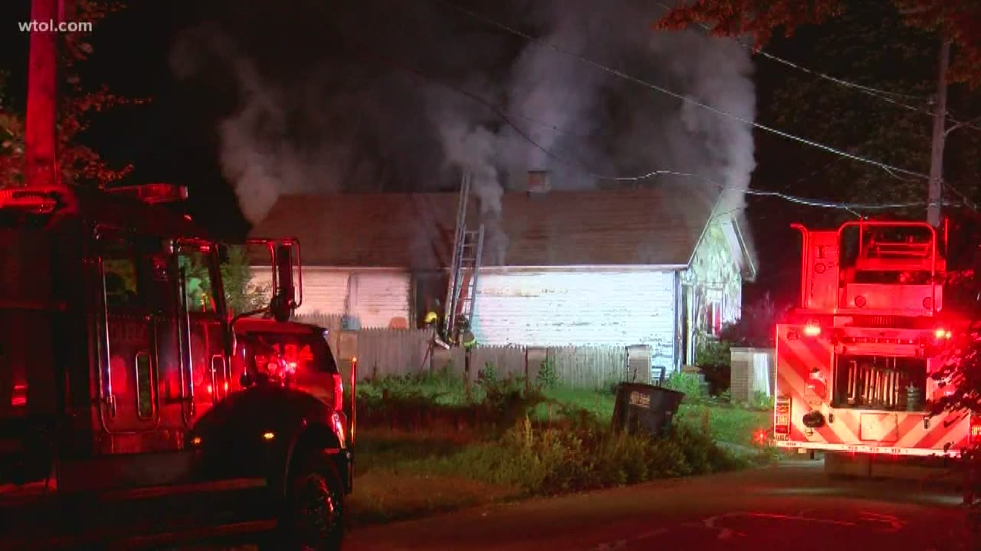 Crews fight second central Toledo house fire this morning