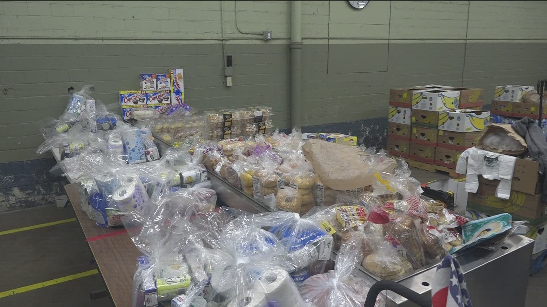 The SeaGate Food Bank is opening its doors on Tuesdays and Thursdays to UAW members on strike.