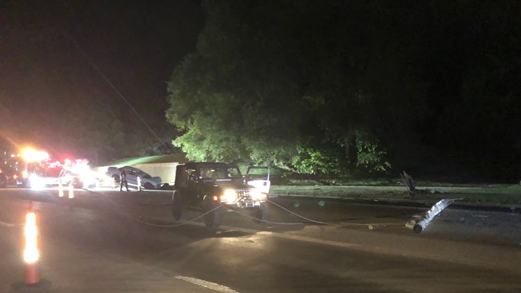 Crash in Sylvania Twp. causes live wires to fall on Jeep | wtol.com