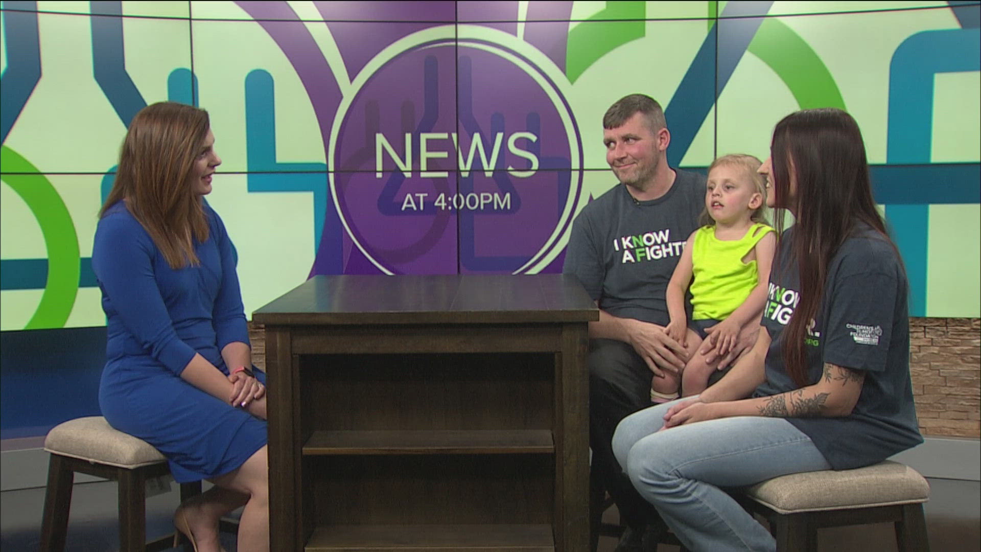 Allison Webb, John Morse and 3-year-old Brooklyn join WTOL 11 News at 4 to show how you can help raise awareness for NF.