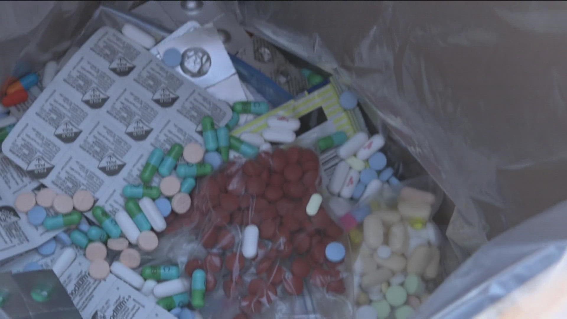 Since 2010, the DEA has collected 16 million pounds of unused or expired medications with a goal of putting an end to drug abuse.