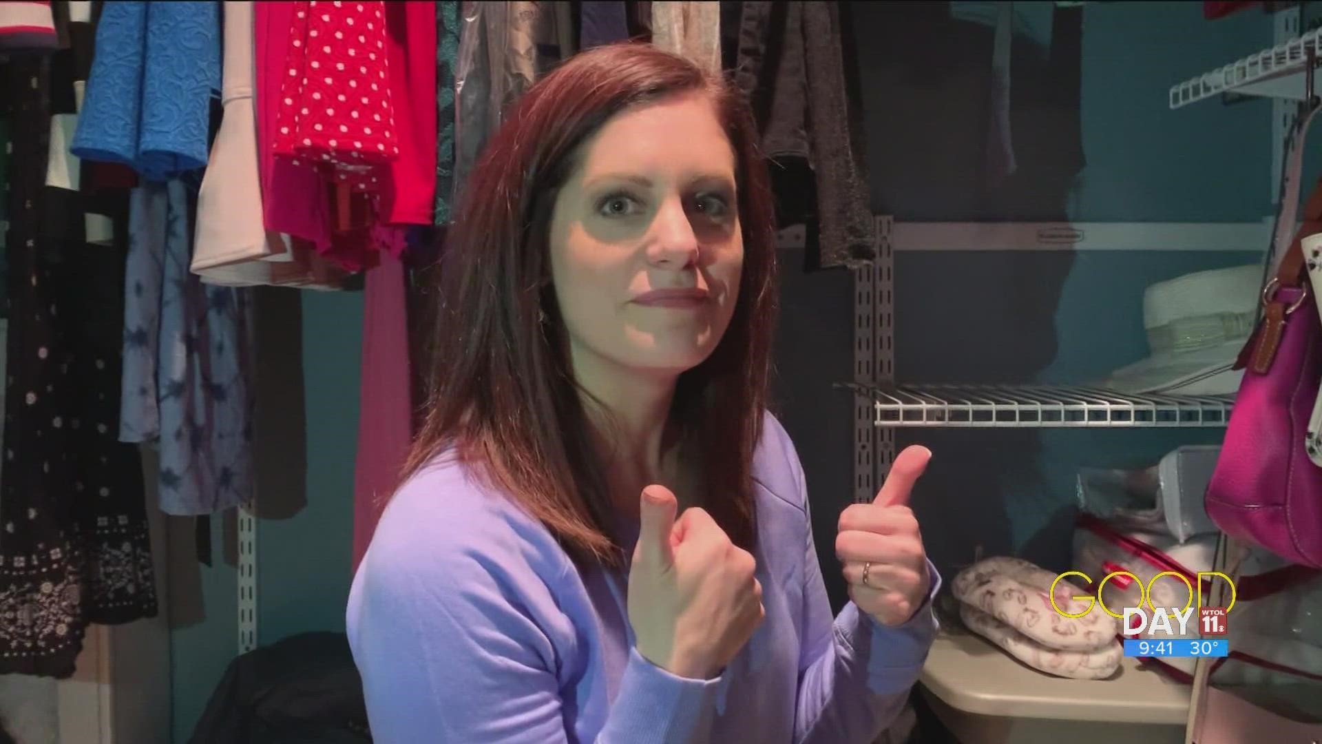 Amanda's latest life hack shows off some cheap and easy ways to organize your closet.